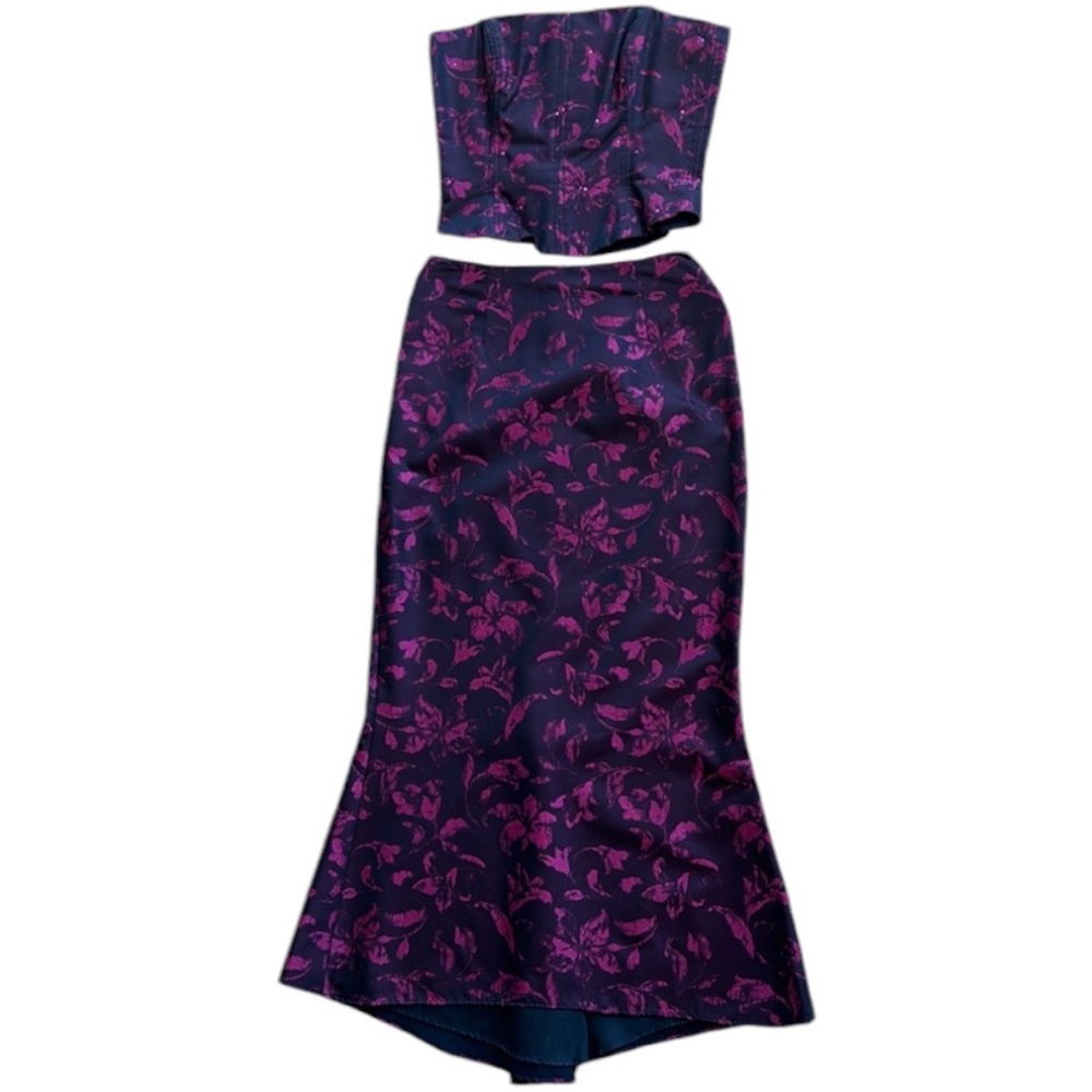 David Meister evening skirt/top set